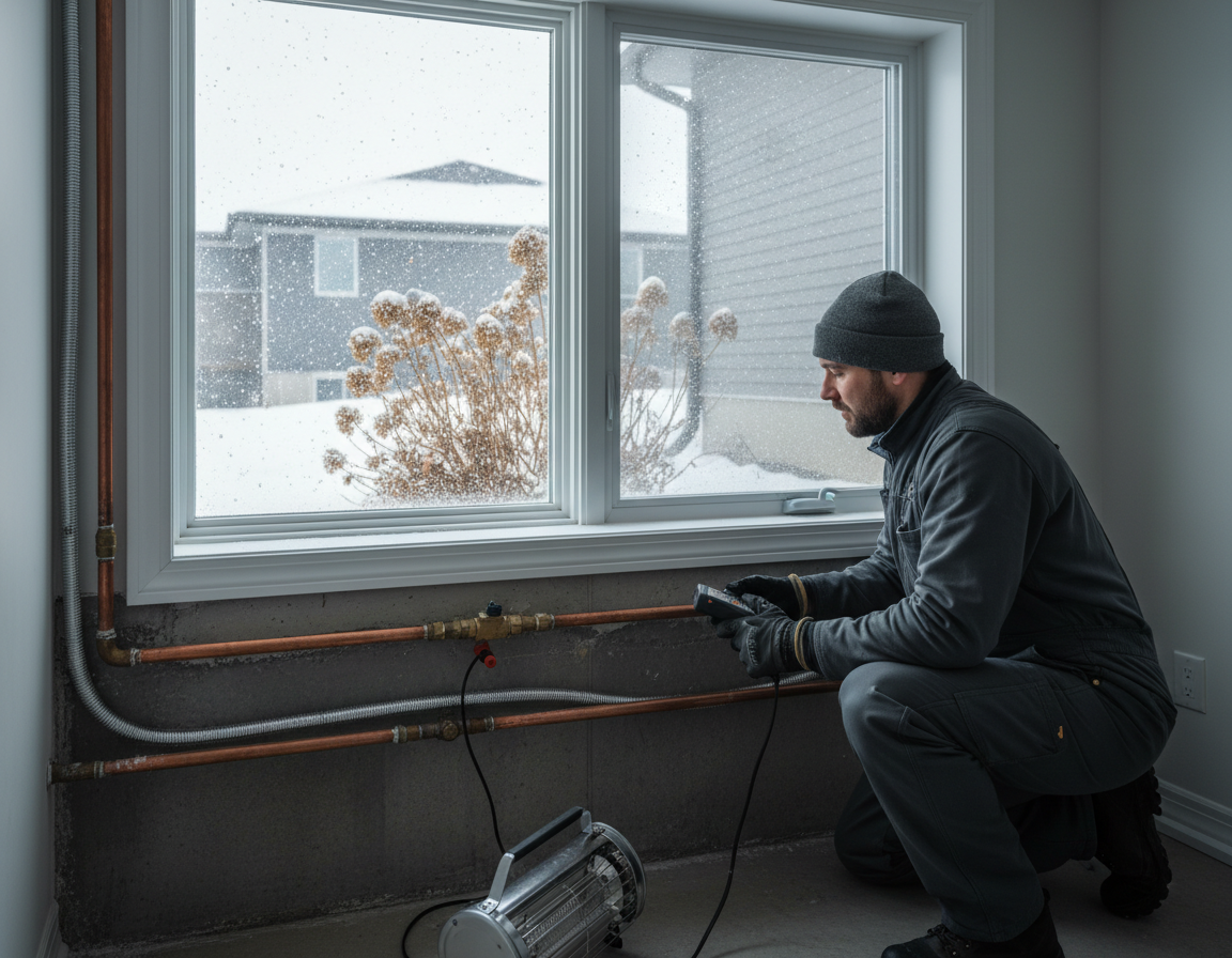 How a Plumber in Vaughan Helps Protect Homes from Frozen Pipes This Winter