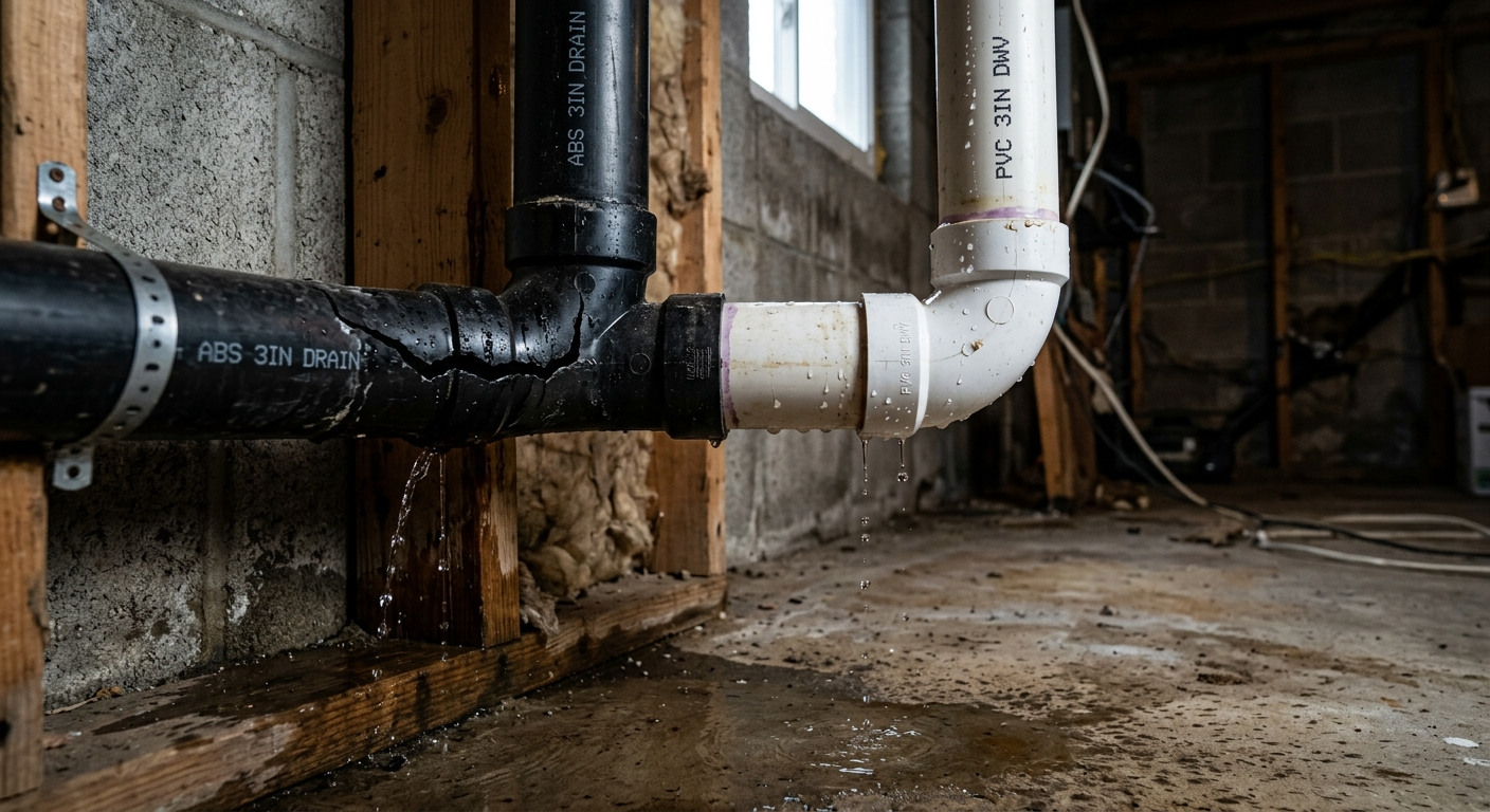 The Real Difference Between ABS and PVC Plumbing in Richmond Hill
