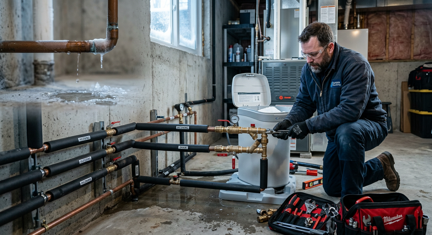 Unlicensed vs Licensed Plumbers in Aurora for Winter Water Softener Installs