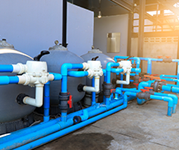 Commercial Buildings With Shared Water Systems